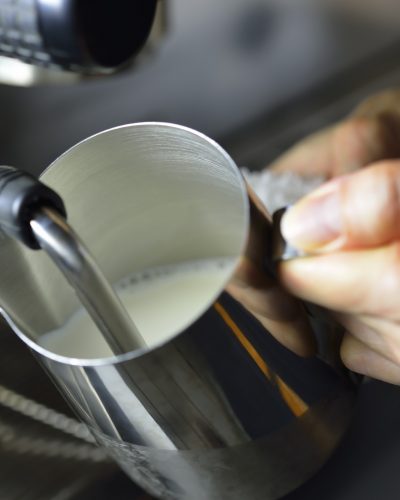 Making coffee Making coffee